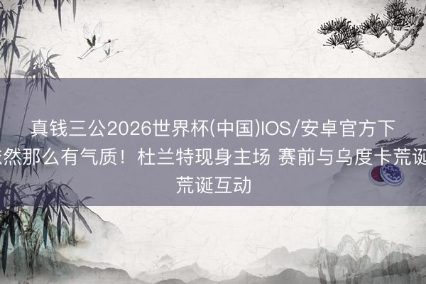 真钱三公2026世界杯(中国)IOS/安卓官方下载 依然那么有气质！杜兰特现身主场 赛前与乌度卡荒诞互动