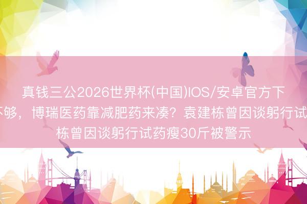 真钱三公2026世界杯(中国)IOS/安卓官方下载 “流感神药”不够,博瑞医药靠减肥药来凑?袁建栋曾因谈躬行试药瘦30斤被警示