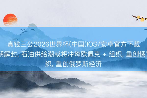 真钱三公2026世界杯(中国)IOS/安卓官方下载 海峡一朝解封， 石油供给潮或将冲垮欧佩克 + 组织， 重创俄罗斯经济